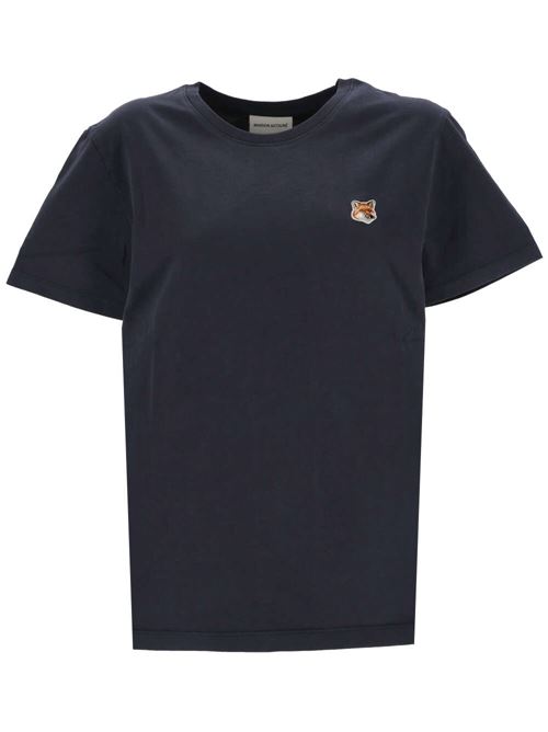 T-shirt con dettaglio patch Maison Kitsuné | LW00105KJ0008P476